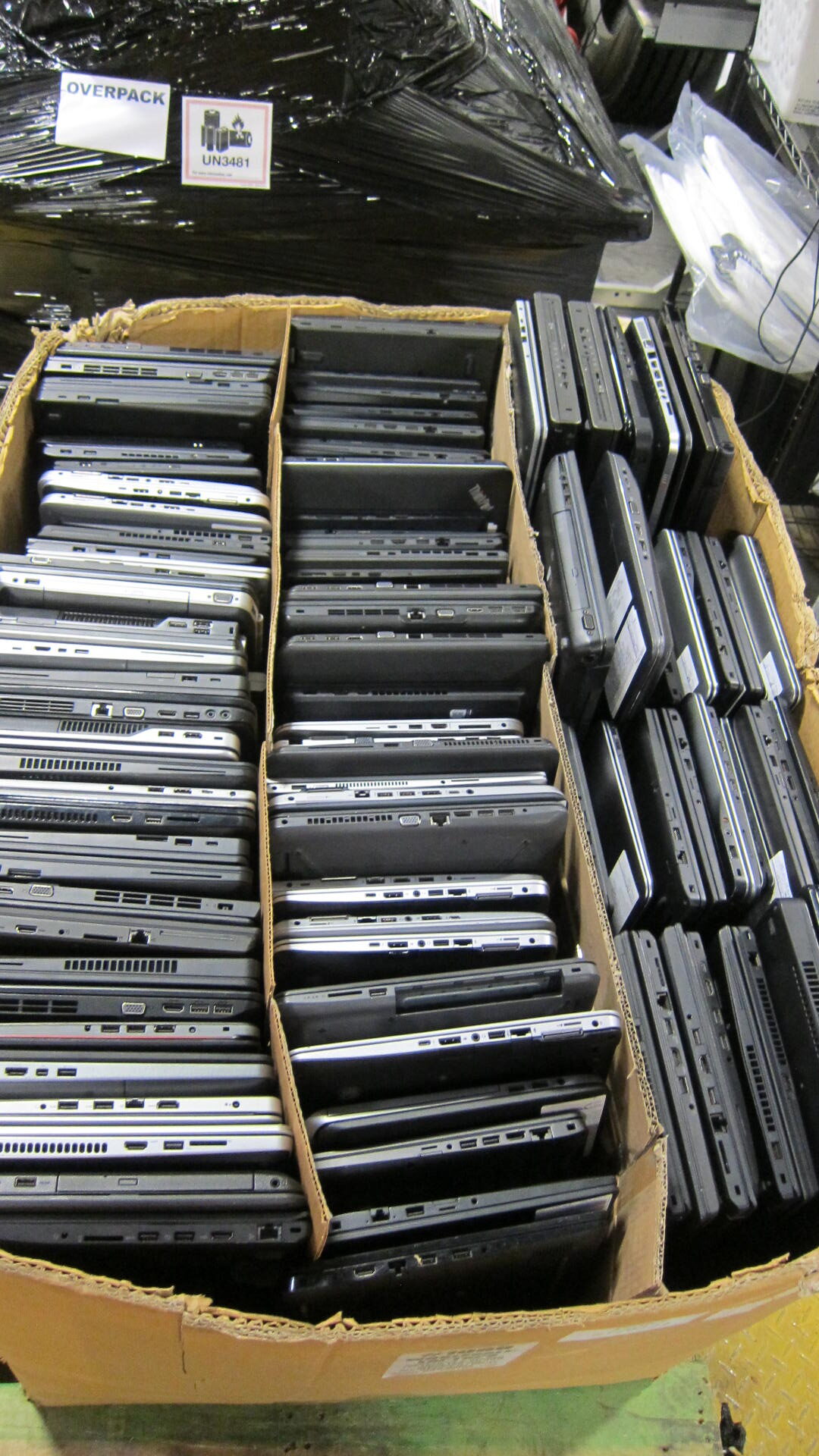 **SOLD** WTS: iSeries Laptop Wholesale Pallet #120224  949LBs 48*40*42 QTY: 237
