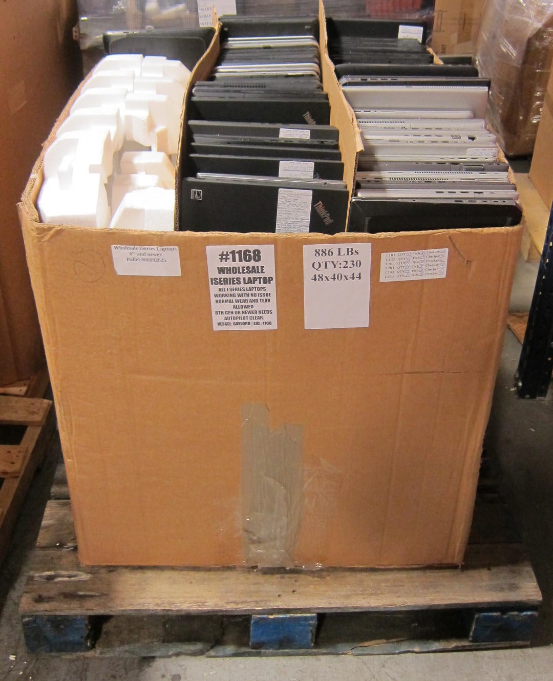 **SOLD**WTS: Lot of 230 6th Gen or newer i series laptops