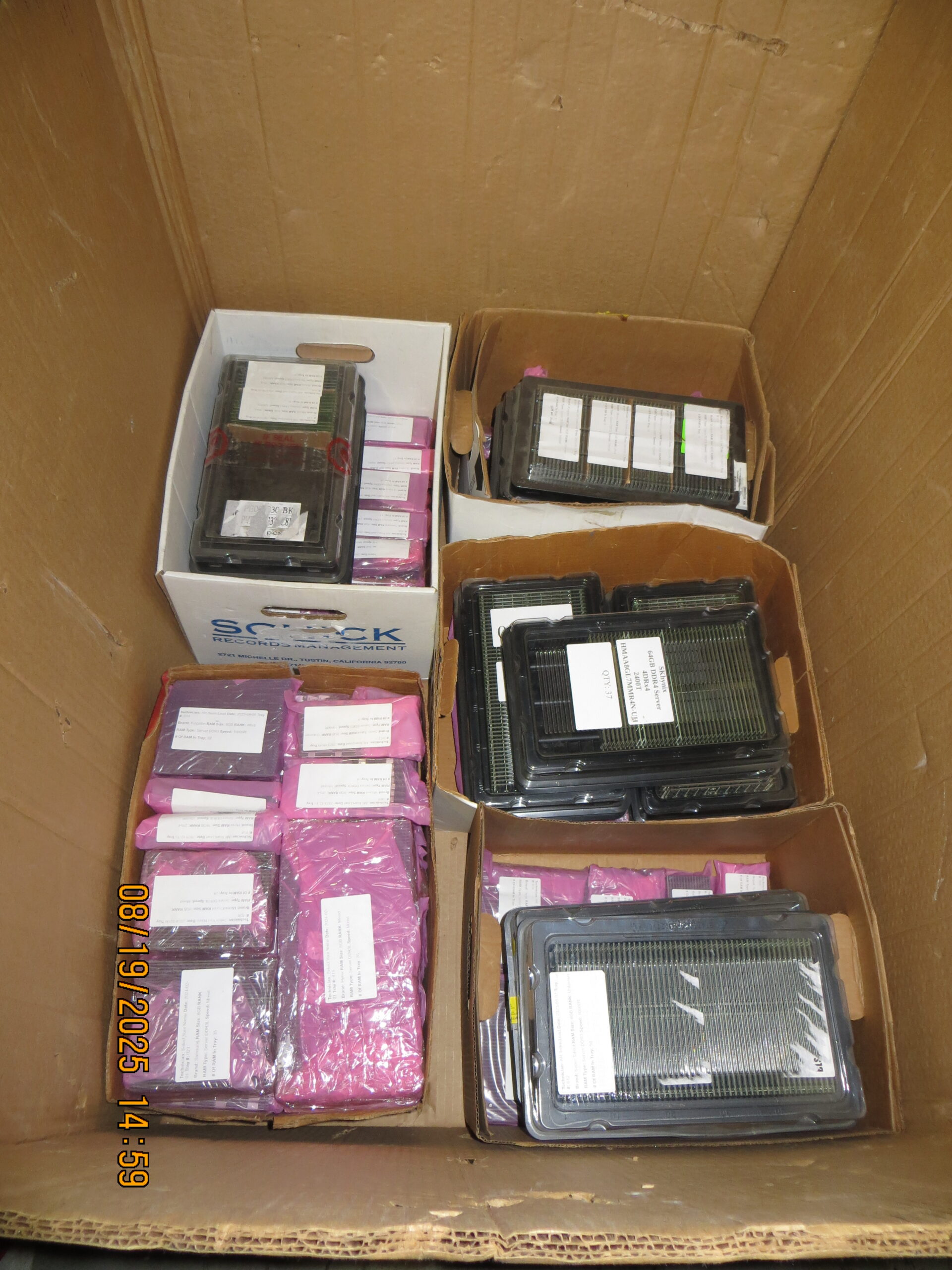 **SOLD**WTS: Lot of 2970 DDR3 DDR4 Laptop Desktop Server RAM